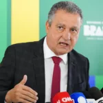 Rui Costa fala durante coletiva &agrave; imprensa, em Bras&iacute;lia-DF, em 21 de maio de 2025 (Foto Tauan Alencar/PR)