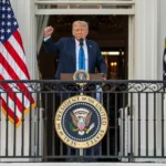 Donald Trump discursa durante evento de verão no Jardim Sul da Casa Branca, em 4 de junho de 2025 (Foto Gabriel Kotico/Casa Branca)