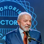 Lula recebe o título de Doutor Honoris Causa ao Presidente da República, na Universidade Paris 8, na capital francesa, em 6 de junho de 2025 (Foto Ricardo Stuckert/PR)