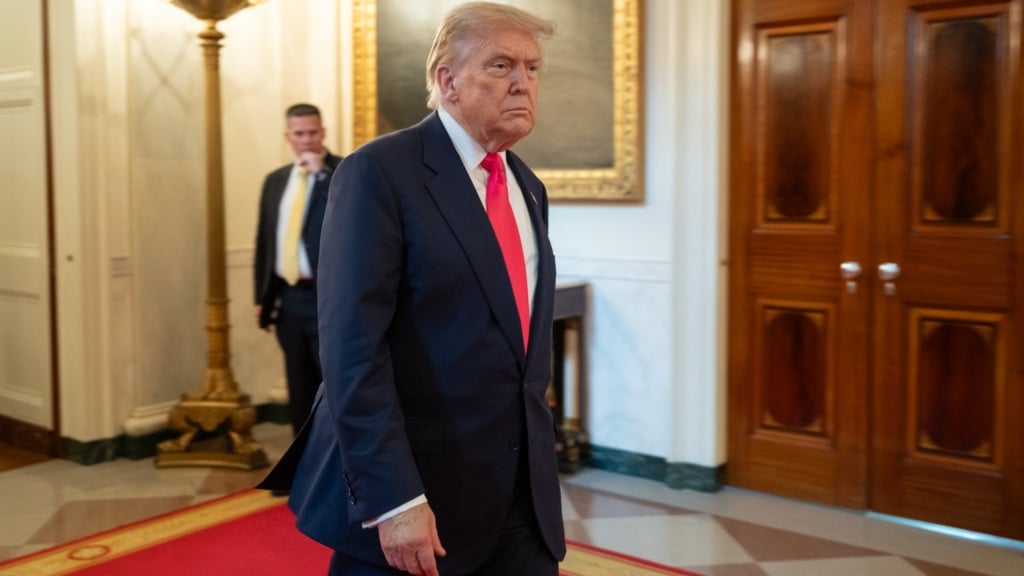 Donald Trump discursa em evento para promover seu "grande e belo" projeto tributário, na Sala Leste da Casa Branca, em 26 de junho de 2025 (Foto Molly Riley/Oficial Casa Branca)