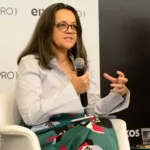Diretora da ANP Symone Araújo durante evento realizado pelo eixos pro e IBP, em 25 de setembro de 2024 (Foto Steferson Faria/agência eixos) 