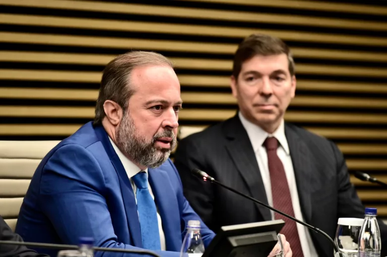 Ministro de Minas e Energia, Alexandre Silveira, durante evento da Fiesp (Foto: Ricardo Botelho/MME)
