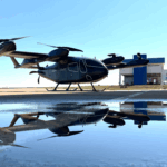 Protótipo em escala real do eVTOL da Eve (Foto Divulgação Embraer)
