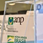 Urna para depósito de propostas durante a segunda rodada de licitações da Cessão Onerosa (Foto Marcus Almeida/ANP)