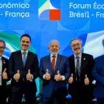 Brasil e França firmaram acordos em hidrogênio verde e corredores marítimos sustentáveis durante visita de Estado (Foto: Ricardo Stuckert/PR)