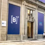 Fachada do edifício sede da B3 (Foto Divulgação B3)