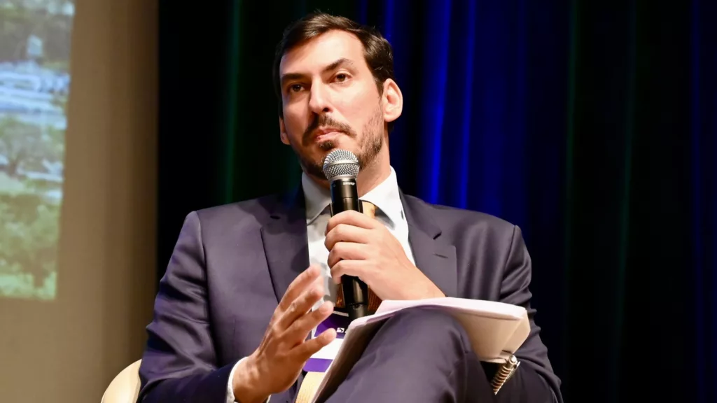 Thiago Barral participa do 1º Energy Planning Summit, no auditório do BNDES no Rio de Janeiro, em 3 de junho de 2025 (Foto Ricardo Botelho/MME)