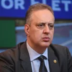 Diretor-geral do ONS, Marcio Rea, durante coletiva de Imprensa sobre o horário de verão, em 16 de outubro de 2024 (Foto Ricardo Botelho/MME)
