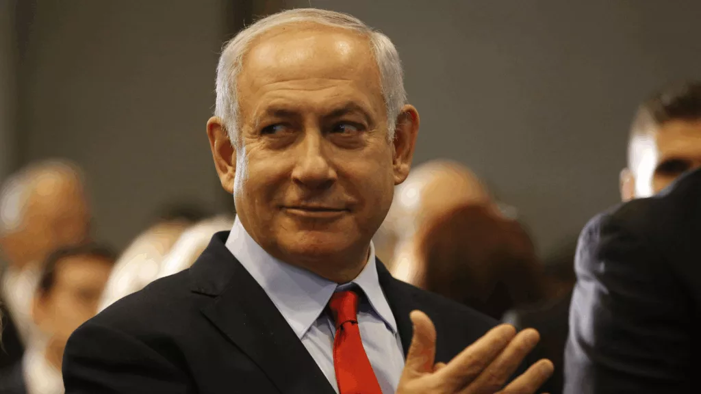 Primeiro-ministro de Israel, Benjamin Netanyahu, participa de encontro com a comunidade judaica do Rio e amigos cristãos de Israel, no Hotel Hilton no Rio, em 30 de dezembro de 2018 (Foto Tânia Rêgo/Agência Brasil)