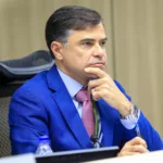 Diretor-geral da Aneel, Sandoval Feitosa, durante a 22ª reunião pública ordinária de 2025 da diretoria colegiada, em 24 de junho (Foto Michel Jesus-Aneel)