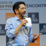 Ricardo Nunes, prefeito de São Paulo, participa de encontro 'Prefeitura Presente - Ipiranga', em 16 de fevereiro de 2024 (Foto Flickr Ricardo Nunes)