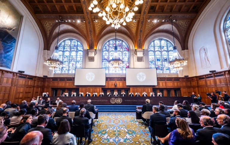 Corte Internacional de Justiça diz que Estados são obrigados a proteger o clima (Foto: Divulgação/ICJ) Corte Internacional de Justiça diz que Estados são obrigados a proteger o clima (Foto: Divulgação/ICJ)