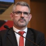 Diretor de Planejamento do ONS, Alexandre Zucarato, durante coletiva de Imprensa sobre o horário de verão 16 de outubro 2024 (Foto Ricardo Botelho/MME)