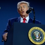 Donald Trump fala durante o 'AI Summit' da Casa Branca, no Andrew W. Mellon Auditorium, em Washington/DC, em 23 de julho de 2025 (Foto Joyce N. Boghosian/Oficial Casa Branca)