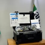 Espectrofotômetro doados por associações de produtores e distribuidoras de combustíveis. Foto: FPBIO/Reprodução