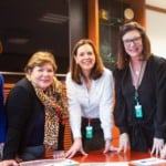 Diretoras da Petrobras Clarice Coppetti, Angelica Laureano, Renata Baruzzi, Magda Chambriard (CEO) e Sylvia Anjos (Foto Eduardo Gaspar/Agência Petrobras)