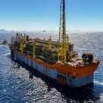FPSO Sepetiba em produção no campo de Mero (Foto Acervo SBM)