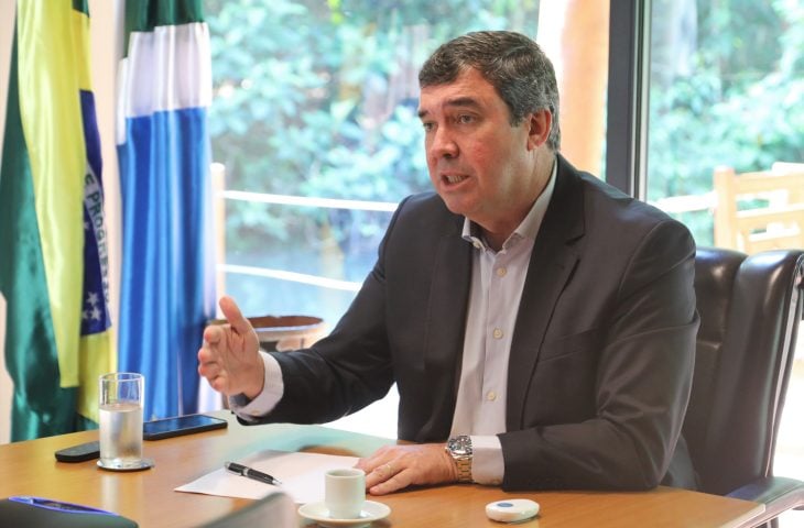 Governo de Eduardo  Eduardo Riedel (PSDB) propõe mudanças no modelo regulatório da MSGás (Foto: Saul Schramm)