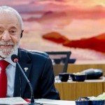 Lula durante a sessão plenária "Paz e Segurança e Reforma da Governança Global'" durante a cúpula dos Brics, no Museu de Arte Moderna (MAM) no Rio, em 6 de julho de 2025 (Foto Ricardo Stuckert/PR)