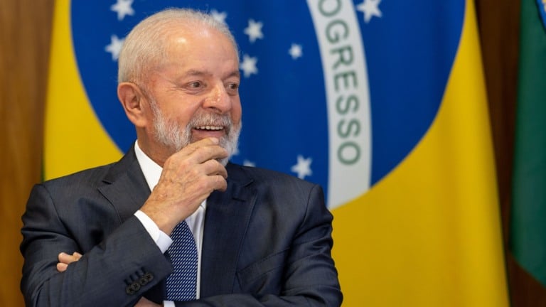 Presidente Lula participa da cerimônia de regulamentação do Mover e das Debêntures de Infraestrutura, em 26 de março de 2024 (Foto Fabio Rodrigues/Pozzebom_Agência Brasil)
