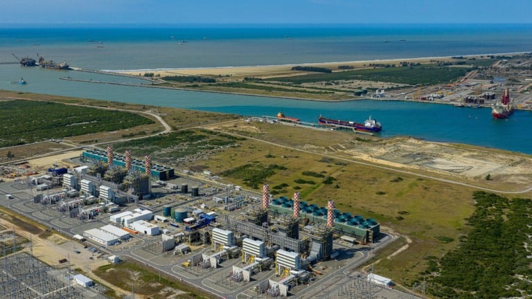Vista das instalações da termelétrica GNA II, no Porto do Açu, em São João da Barra (RJ), em 28 de julho de 2025 (Foto Ricardo Stuckert/PR) Vista das instalações da termelétrica GNA II, no Porto do Açu, em São João da Barra (RJ), em 28 de julho de 2025 (Foto Ricardo Stuckert/PR)
