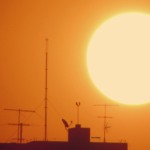 Pôr-do-sol em São Paulo em dia de calor extremo (Foto Flickr Ana Guzzo)