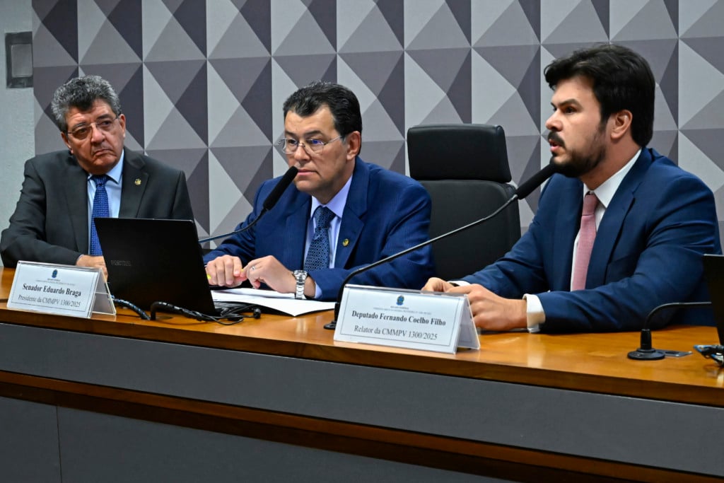 Comissão Mista da Medida Provisória (CMMPV) n° 1.300, de 2025, que altera diversas leis do setor elétrico brasileiro. Foto: Waldemir Barreto/Agência Senado