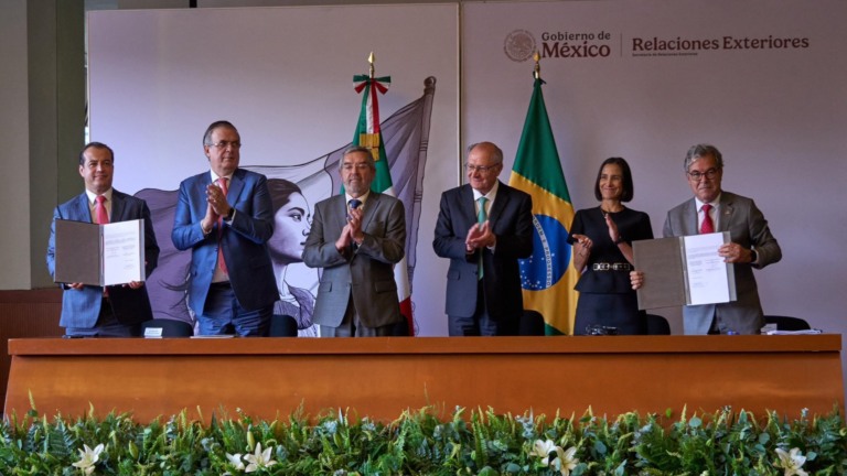 Brasil e México assinam cooperação nos setores de biocombustíveis e agropecuária, em 27 de agosto de 2025 (Foto Nurivan Mendoza Memije/Flickr)