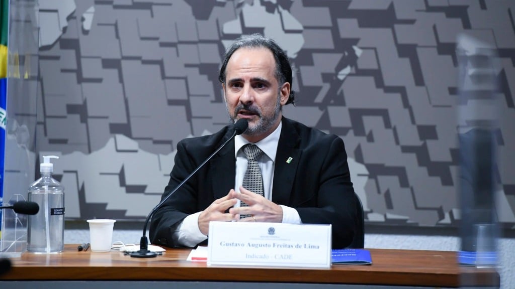 Conselheiro do Cade Gustavo Augusto Freitas de Lima (Foto Marcos Oliveira/Agência Senado)