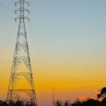 Linhão de Parintins (AM) para transmissão de energia elétrica no Amazonas (Foto Ricardo Botelho/MME)