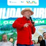 Lula anuncia projetos do Novo PAC Seleções 2025 para mobilidade urbana e renovação de frota, em Contagem (MG), em 29 de agosto de 2025 (Foto Ricardo Stuckert/PR)