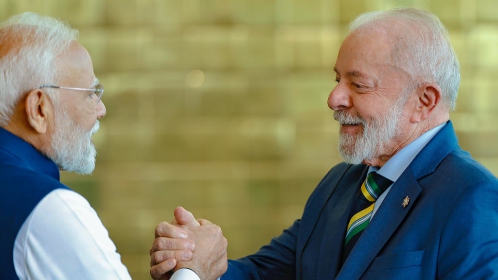 Colaboração entre Brasil e Índia em resposta às tarifas dos EUA vai incluir energia (Foto Ricardo Stuckert/PR)