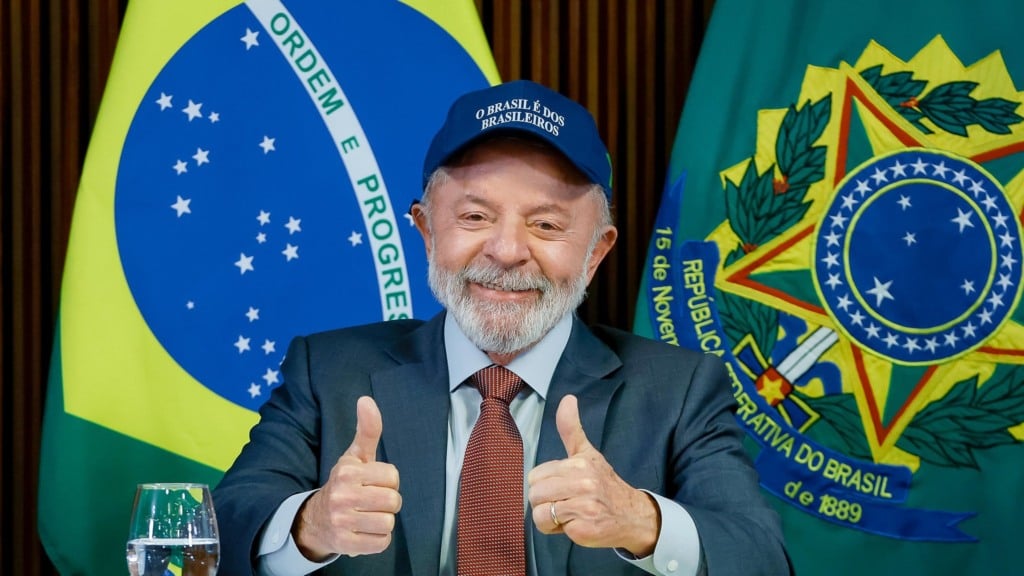 Lula durante reunião ministerial no Palácio do Planalto, em Brasília (DF), em 26 de agosto de 2025 (Foto Ricardo Stuckert/PR)