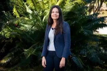 Pesquisadora Regina Rodrigues, da UFSC e do INPO, estuda ecossistemas oceânicos (Foto Arquivo pessoal)