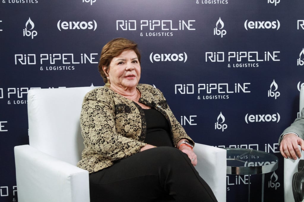 Angelica Laureano, diretora de Transição Energética e Sustentabilidade da Petrobras, em entrevista exclusiva ao estúdio eixos 