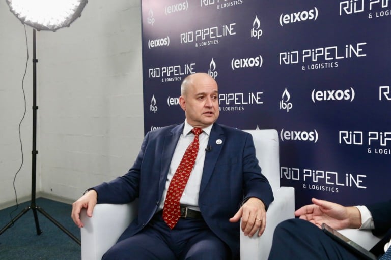 Roberto Ardenghy, presidente do IBP na Rio Pipeline & Logistics. Marco Sobral, estúdio eixos