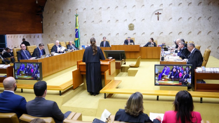 Sessão plenária do Supremo Tribunal Federal, em 14 de agosto de 2025 (Foto Gustavo Moreno/STF) Sessão plenária do Supremo Tribunal Federal, em 14 de agosto de 2025 (Foto Gustavo Moreno/STF)