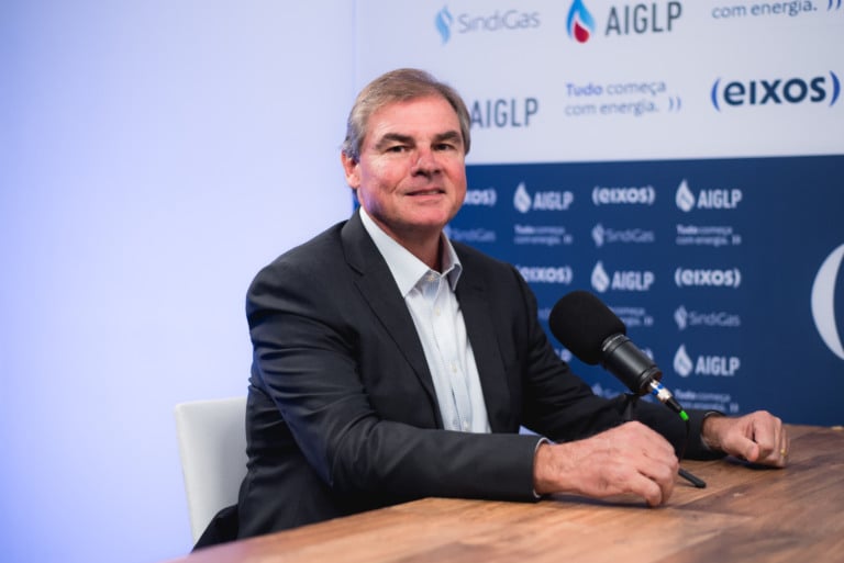 Ricardo Tonietto, diretor de Relações Institucionais e Jurídico da Supergasbras, durante a Liquid Gas Week 2025
