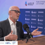 Sergio Bandeira de Mello, presidente do Sindigás, durante a Liquid Gas Week 2025