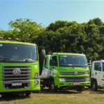 Volkswagen e EcoRodovias testam biodiesel B100 em caminhões (Foto: Divulgação/VW Caminhões e Ônibus)