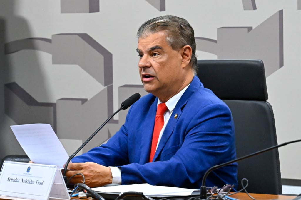 Senador Nelsinho Trad (PSD/MS) é o presidente da Frente Parlamentar em Defesa das Terras Raras Brasileiras (FPTRB) (Foto: Waldemir Barreto/Agência Senado)