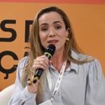 Anna Carolina Neves, gerente de Comercialização de Gás Natural da Equinor, durante painel no evento diálogos da transição 2025, na sede da Firjan no Rio, em 24 de outubro (Foto Juliana Rezende/agência eixos)