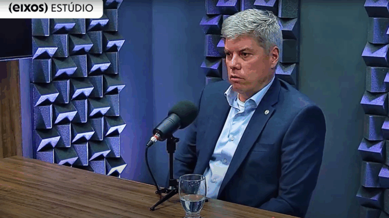 Captura de tela da entrevista de Sérgio Balbino, presidente da distribuidora Gazoon, concedida ao estúdio eixos (Foto Reprodução eixos)