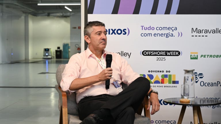 Diretor da MA2 Energy, Marcelo de Assis, na offshore week 2025 Diretor da MA2 Energy, Marcelo de Assis, na offshore week 2025