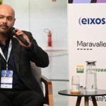 Diretor Comercial da OceanPact, Erik Cunha, durante painel na offshore week 2025, no Rio, em 21 de outubro de 2025 (Foto agência eixos)