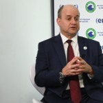 Presidente do IBP, Roberto Ardenghy, durante entrevista ao estúdio eixos na OTC Brasil 2025, no Rio, em 28 de outubro de 2025 (Foto Juliana Rezende/agência eixos)