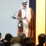 Secretário-geral da Organização dos Países Exportadores de Petróleo (Opep), Haitham Al Ghais, discursa durante a ROG.e 2024 (Foto Elisa Tenchini/IBP)