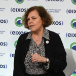 Sylvie D’Apote, diretora de Gás Natural do IBP, durante entrevista ao estúdio eixos na OTC Brasil 2025, no Rio, em 30 de outubro (Foto Juliana Rezende/agência eixos)