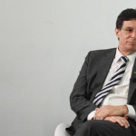 Telmo Ghiorzi, presidente da Abespetro, durante entrevista ao estúdio eixos na OTC Brasil 2025, no Rio, em 28 de outubro de 2025 (Foto Juliana Rezende/agência eixos)