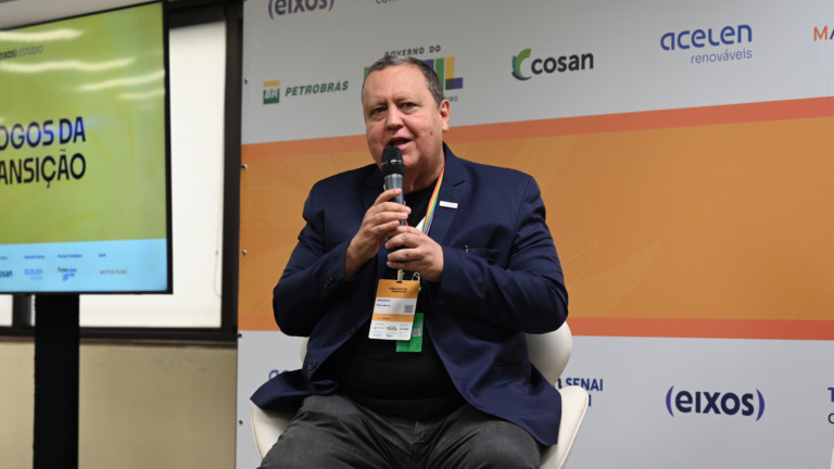 Wagner Victer, gerente executivo de Programas Estruturantes da Petrobras, no diálogos da transição 2025